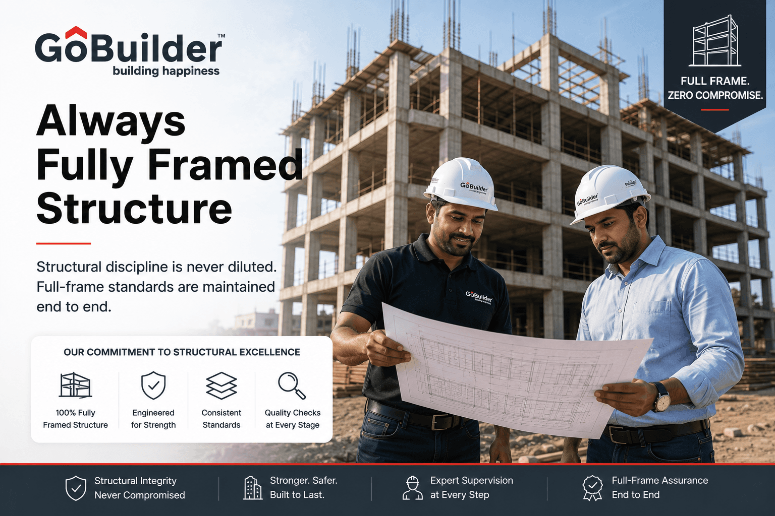 Always Fully Framed Structure audit differentiator visual