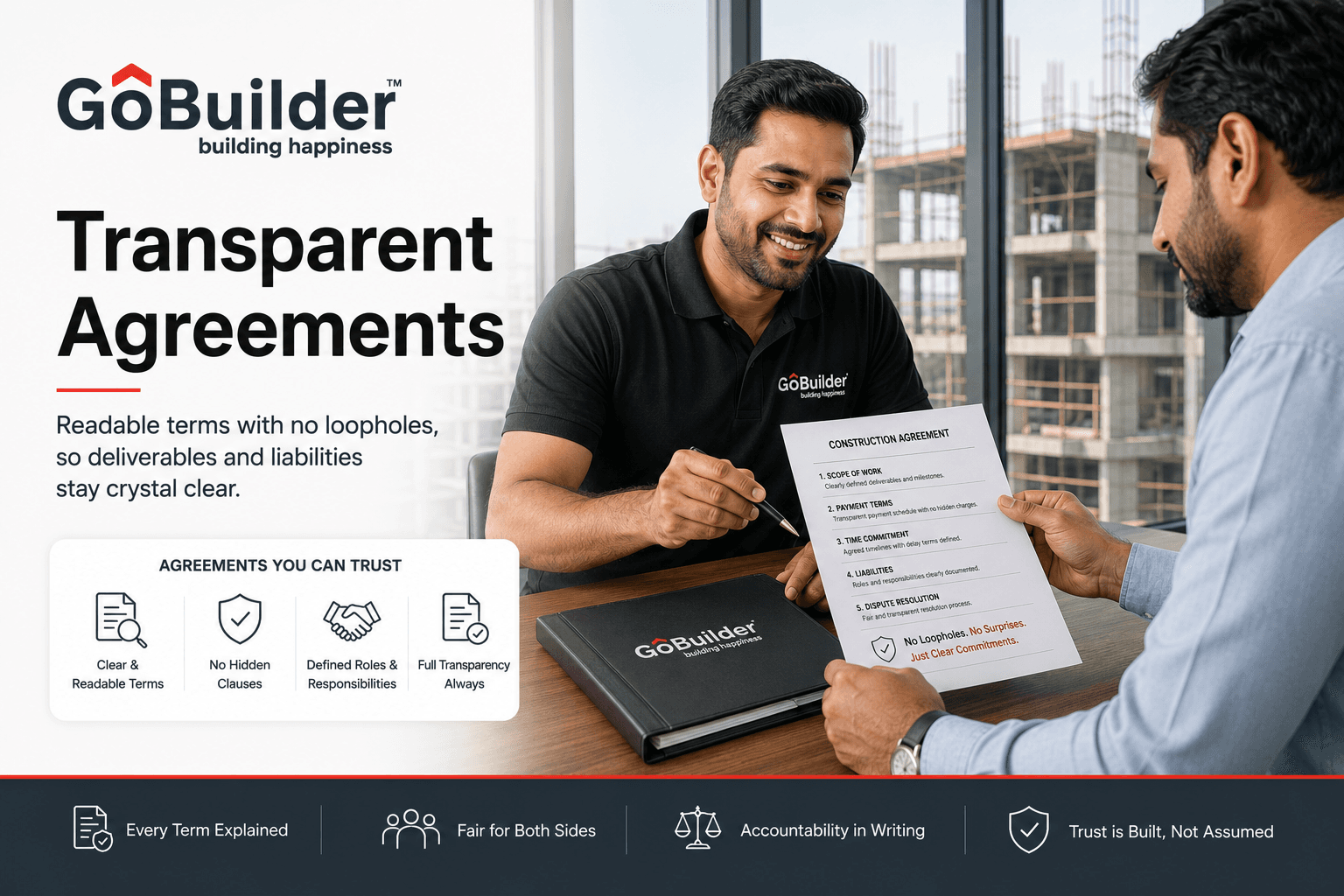 Transparent Agreements audit differentiator visual