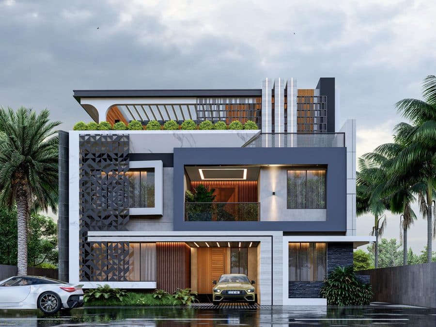 GoBuilder villa - exterior view